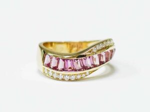 White Gold Diamond Semi-Eternity Band