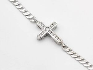 Italian Fremada Chain Yellow Stone Pendant